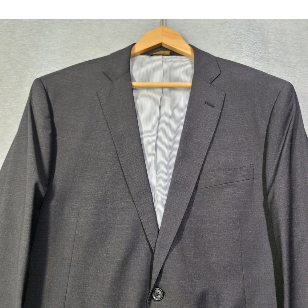 Brooks Brothers Blazer Jacket Sport Men's 46L Explorer Regent Fit Wool Blend